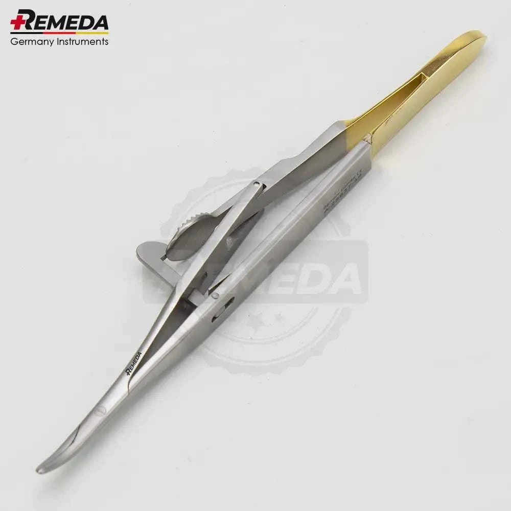 Stainless steel Kalt Arruga Needle Holder for ophthalmic and microsurgical procedures