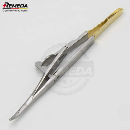 Stainless steel Kalt Arruga Needle Holder for ophthalmic and microsurgical procedures