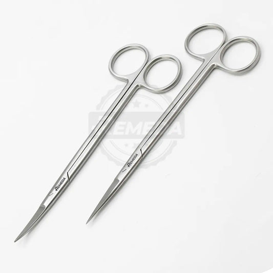 Tijeras Kelly de acero inoxidable instrumento quirúrgico profesional