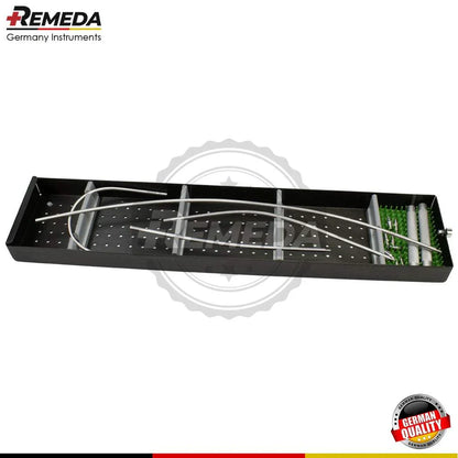 Complete vascular graft tunneler set for subcutaneous tunneling procedures in vascular surgery